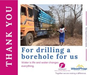 A Gift of Life: West Prop's Borehole Donation Transforms Hope and Faith Community Centre 1 WestProp